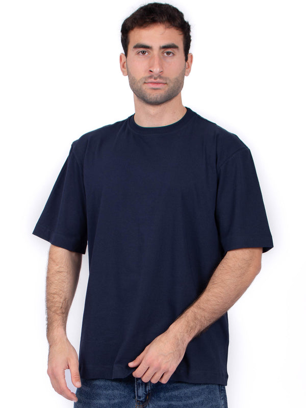 Unisex Navy basic T-shirt