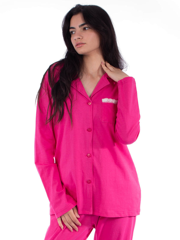 Spring fuchsia pyjama classic