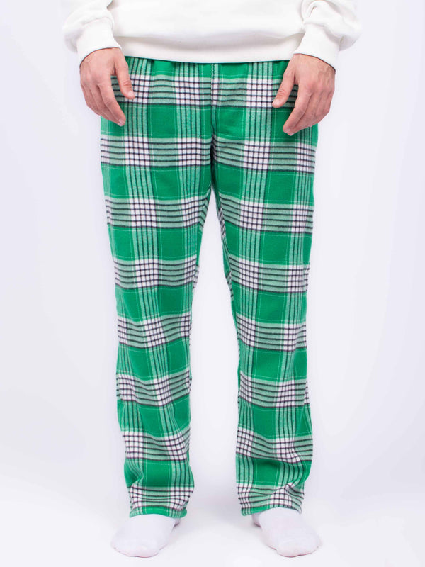 Winter green Checkered pants