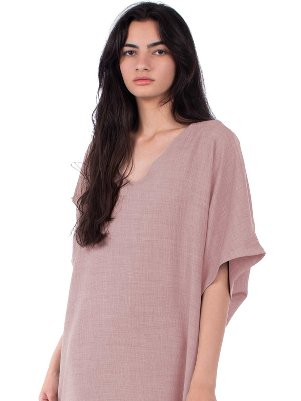 Light redwood Tunic dress