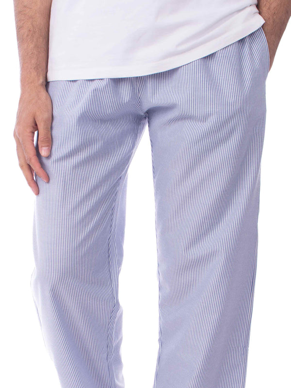 Navy-Blue striped pants