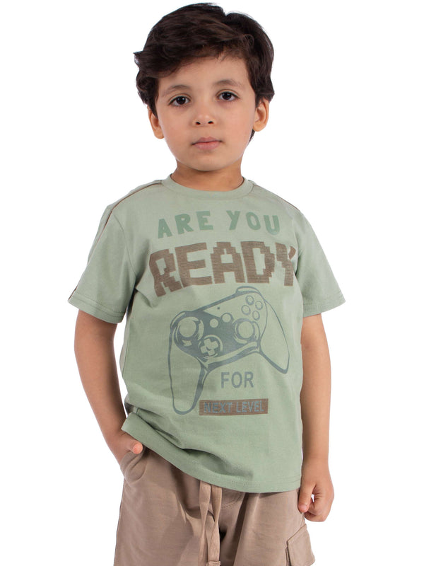 T-shirt & cargo shorts for kids