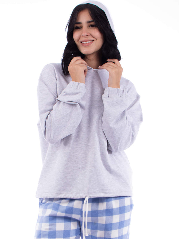 Checkered pyjama set