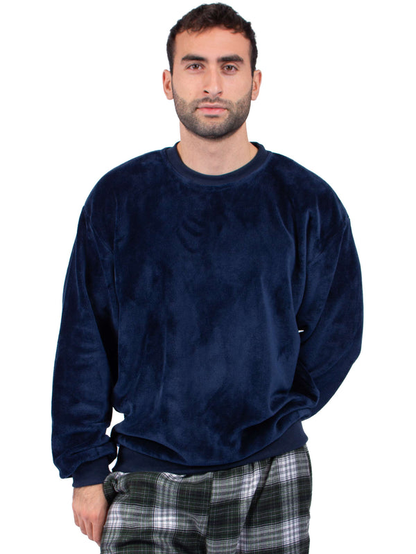 NAVY FLEECE PYJAMA