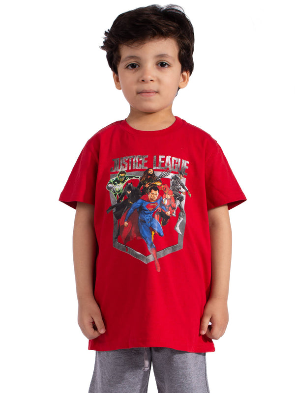 Red Boy Regular Fit Pyjamas short