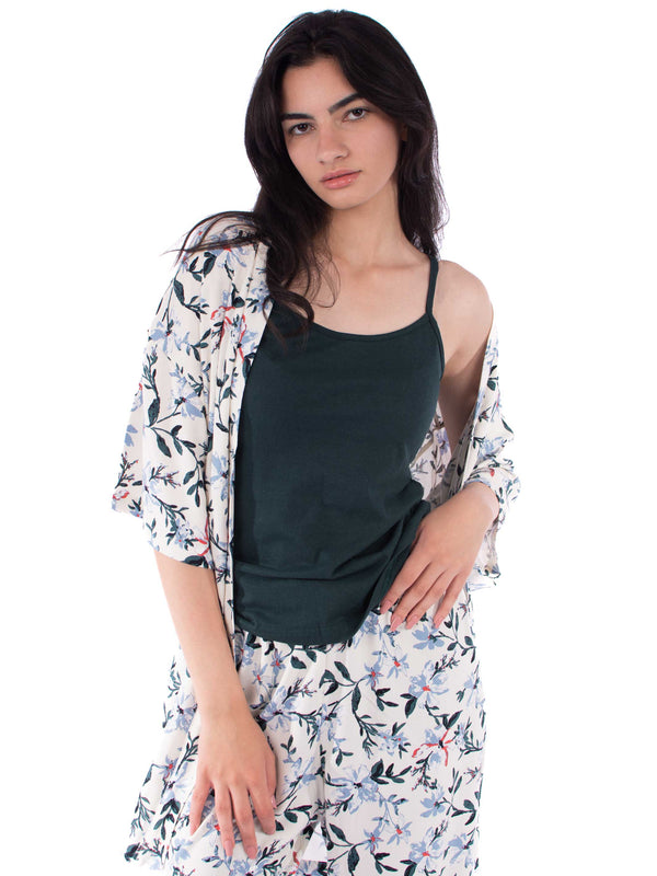 Flowers 3 pices pyjama set
