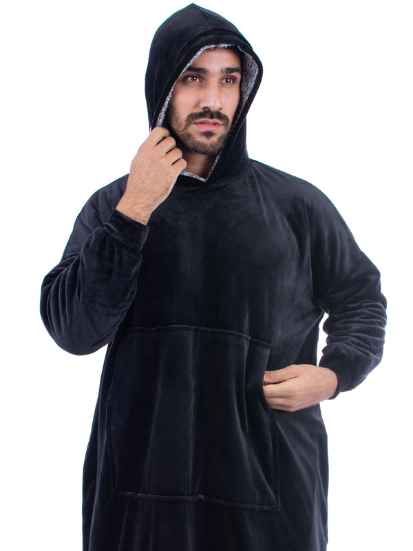 Black velvet Snuggie