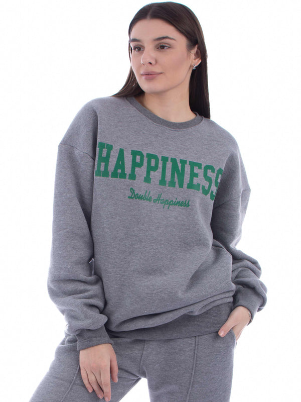 Oversized Crewneck Happiness