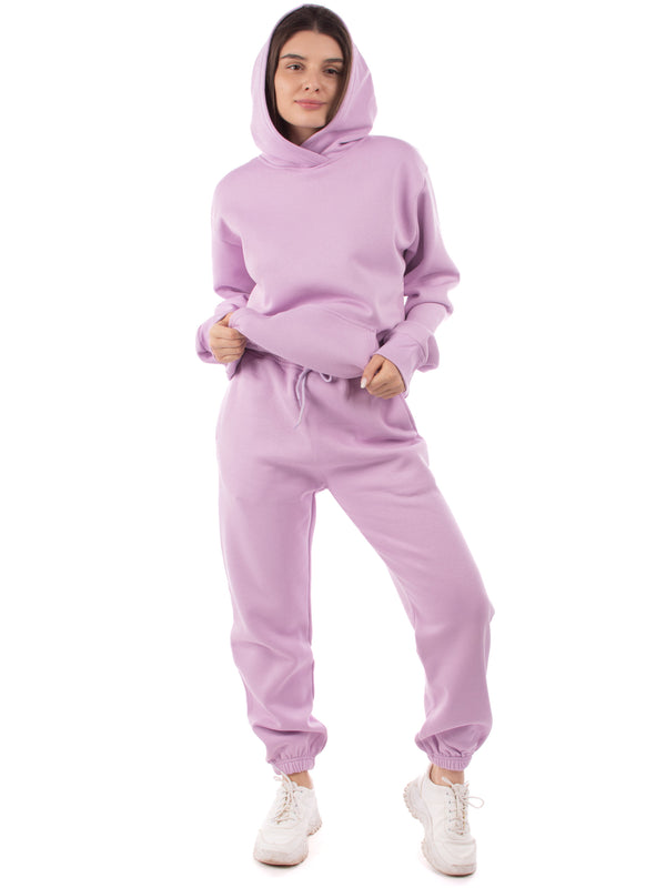Lilac Hoodie & Joggers Set