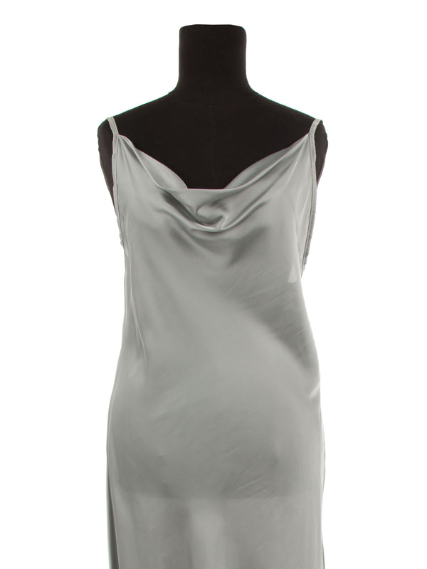 Mint Satin slip dress