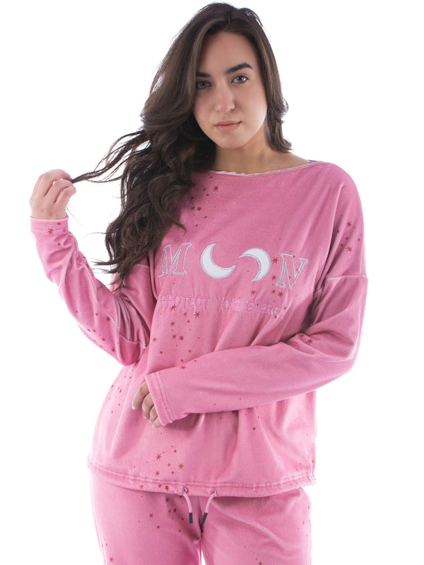 Fleece Moon pyjama set