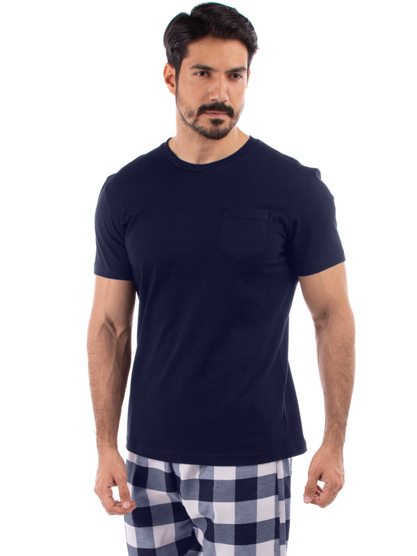 Navy fit Tshirt & pants set