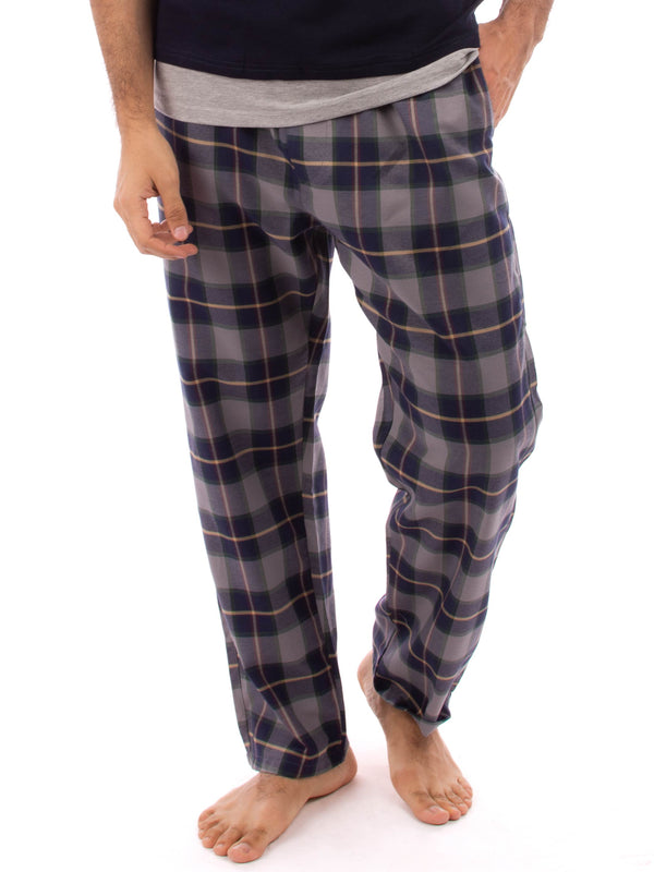 Navy X Gray Regular fit pants