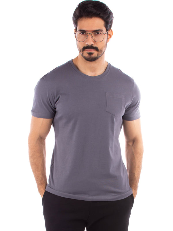 Gray iron T-shirt