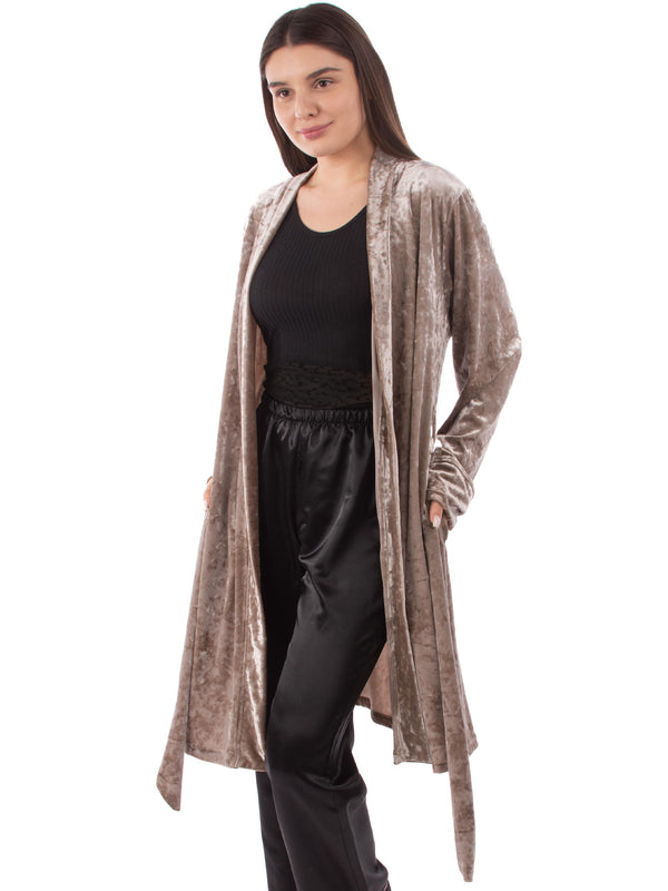 velvet robe