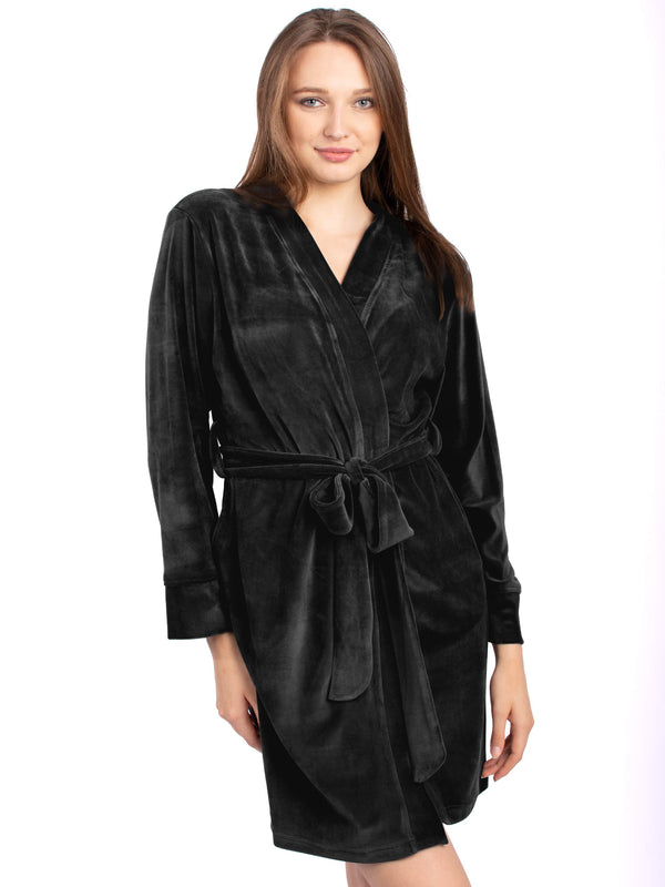 Velvet Short Robe