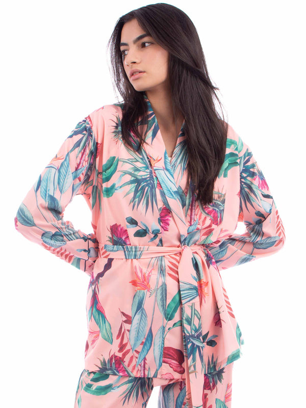 double breasted pyjama set